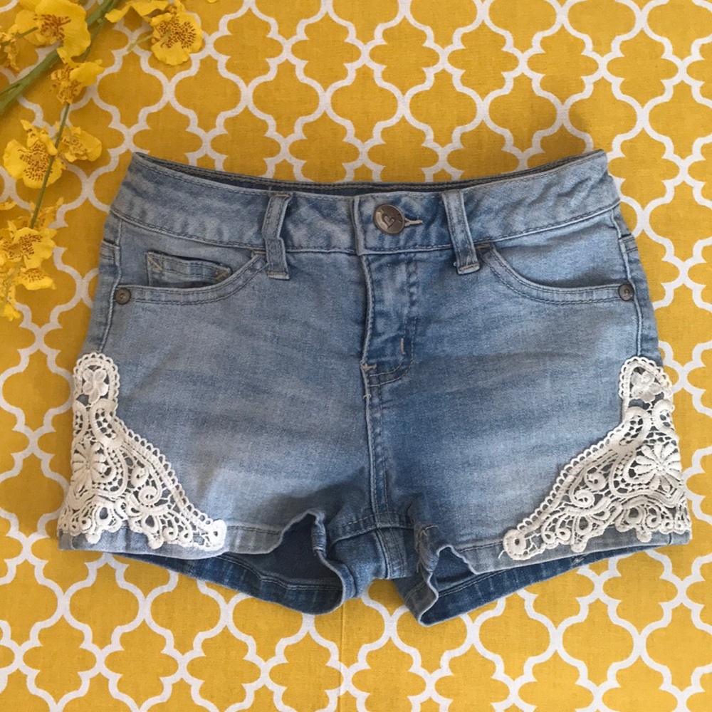 Girls denim shorts